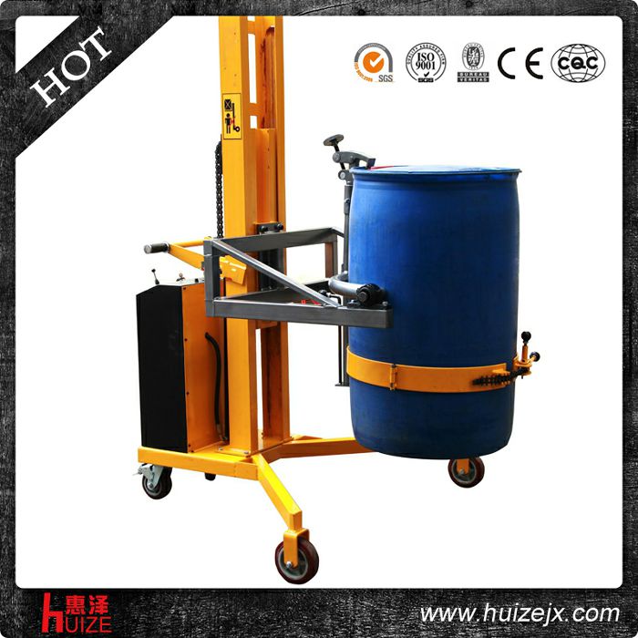 半電動油桶車（直角腿，夾鐵桶翻轉）3
